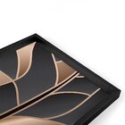 Quadro Com Moldura Chanfrada Folha