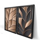 Quadro Com Moldura Chanfrada Folha