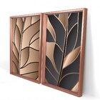 Quadro Com Moldura Chanfrada Folha