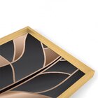 Quadro Com Moldura Chanfrada Folha