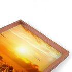 Quadro Com Moldura Chanfrada Girassol