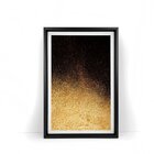 Quadro Com Moldura Chanfrada Gold