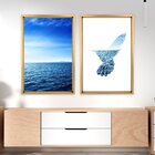 Quadro Com Moldura Chanfrada Hummingbird Beautiful