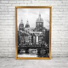 Quadro Com Moldura Chanfrada Igreja Antiga