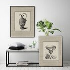 Quadro Com Moldura Chanfrada Jarro E Cálice