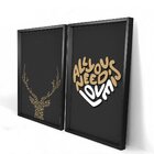 Quadro Com Moldura Chanfrada Love