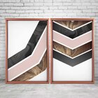 Quadro Com Moldura Chanfrada Modern