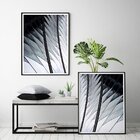 Quadro Com Moldura Chanfrada Monocromático