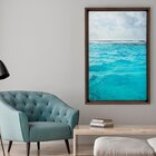 Quadro Com Moldura Chanfrada Ocean