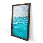 Quadro Com Moldura Chanfrada Ocean