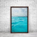 Quadro Com Moldura Chanfrada Ocean