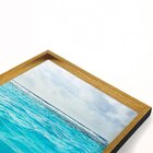 Quadro Com Moldura Chanfrada Ocean
