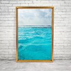 Quadro Com Moldura Chanfrada Ocean