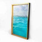 Quadro Com Moldura Chanfrada Ocean