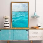 Quadro Com Moldura Chanfrada Ocean
