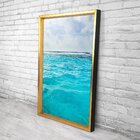 Quadro Com Moldura Chanfrada Ocean