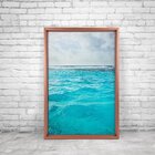 Quadro Com Moldura Chanfrada Ocean