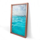 Quadro Com Moldura Chanfrada Ocean