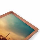 Quadro Com Moldura Chanfrada Paris Envelhecido