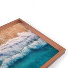 Quadro Com Moldura Chanfrada Praia