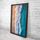 Quadro Com Moldura Chanfrada Praia