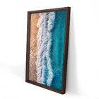 Quadro Com Moldura Chanfrada Praia