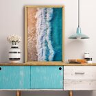 Quadro Com Moldura Chanfrada Praia