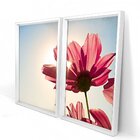 Quadro Com Moldura Chanfrada Rosa