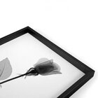 Quadro Com Moldura Chanfrada Sombra Flores