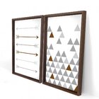 Quadro Com Moldura Chanfrada Style Boho