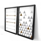 Quadro Com Moldura Chanfrada Style Boho