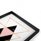 Quadro Com Moldura Chanfrada Triângulo