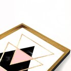 Quadro Com Moldura Chanfrada Triângulo