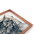 Quadro Com Moldura Chanfrada Woman Element