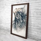 Quadro Com Moldura Chanfrada Woman Element