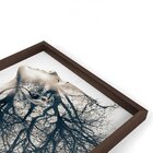 Quadro Com Moldura Chanfrada Woman Element