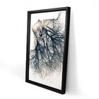 Quadro Com Moldura Chanfrada Woman Element