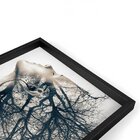 Quadro Com Moldura Chanfrada Woman Element