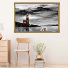 Quadro Com Moldura Cloudy Day