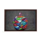 Quadro Com Moldura Colored Apple