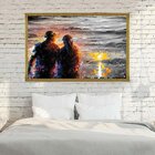 Quadro Com Moldura Doce Companhia