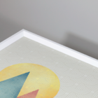 Quadro Com Moldura Elementos Geométricos