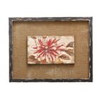 Quadro Com Moldura Em Madeira De Demolicao