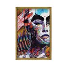 Quadro Com Moldura Face Colors