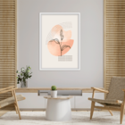 Quadro Com Moldura Flower Minimalist