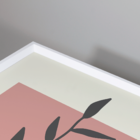 Quadro Com Moldura Folhagem Moderna