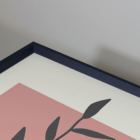 Quadro Com Moldura Folhagem Moderna