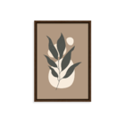 Quadro Com Moldura Folhagem Premium