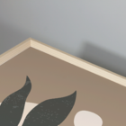 Quadro Com Moldura Folhagem Premium