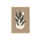 Quadro Com Moldura Folhagem Premium